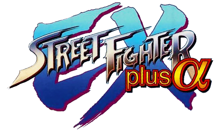 Street Fighter EX Plus Alpha logo for Playstation